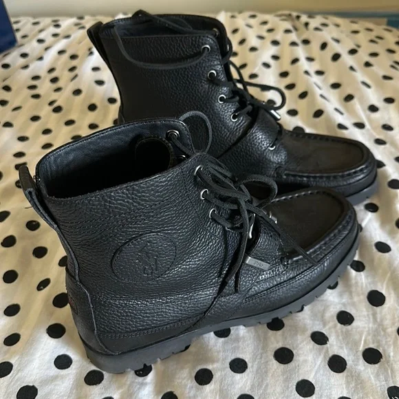 Polo Ralph Lauren | Shoes | Polo Boots Ranger Black Size 85  display picture 2